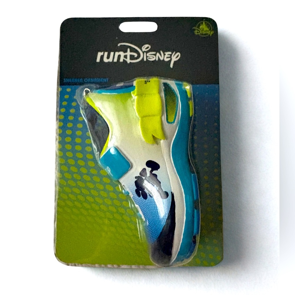 Disney runDisney Sneaker Ornament New in Box